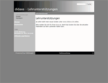 Tablet Screenshot of didaxe.org